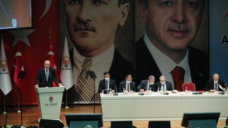 الرئيس التركي رجب طيب أردوغان