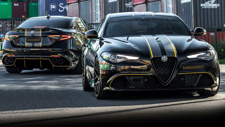 سيارة ألفا روميو Giulia QV