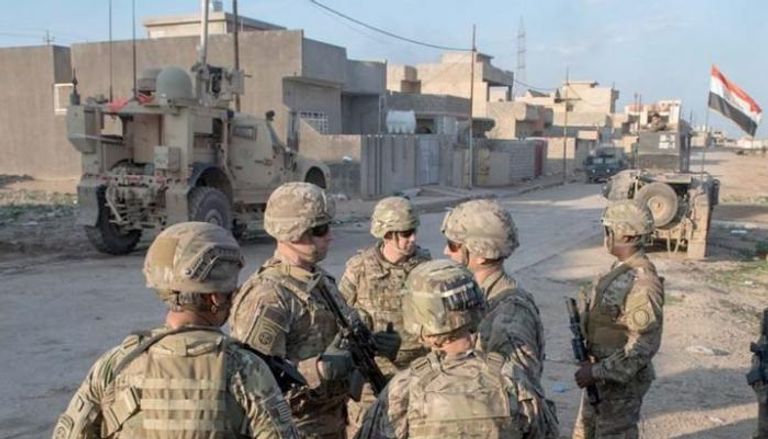 قوة أمريكية خلال مهمة أمنية في العراق (أرشيفية)