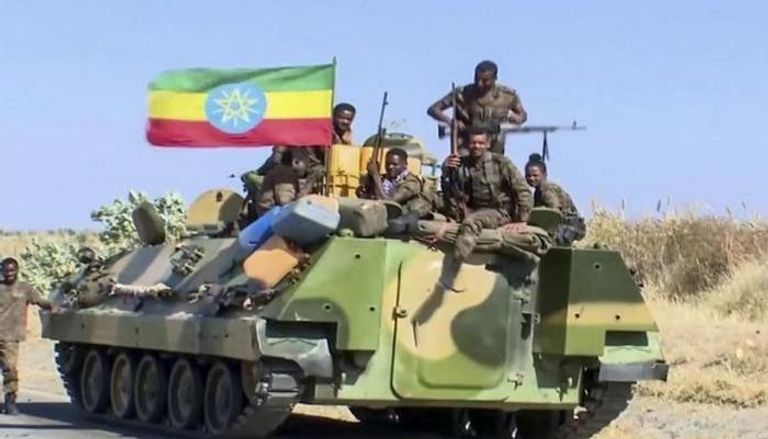 عناصر من القوات الإثيوبية