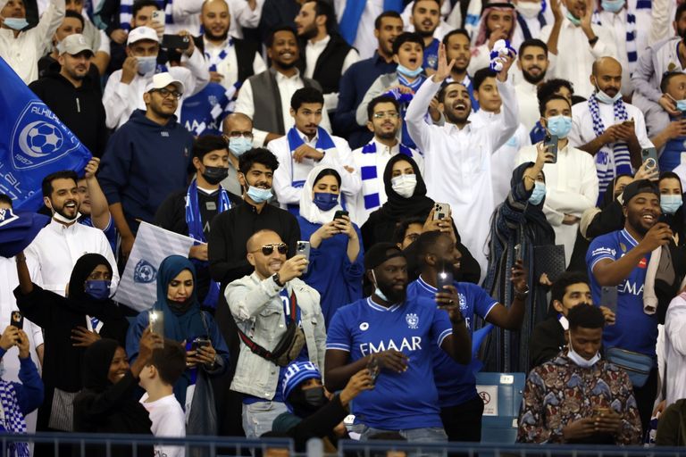 جماهير الهلال السعودي