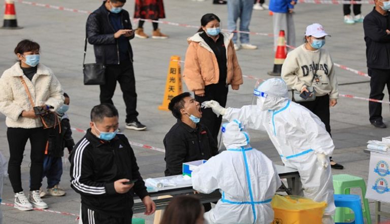 اختبار كورونا من السيارة في بريطانيا