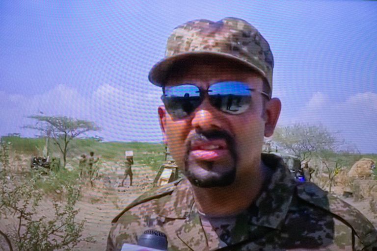 رئيس الوزراء الاثيوبي آبي أحمد بمناطق العمليات 