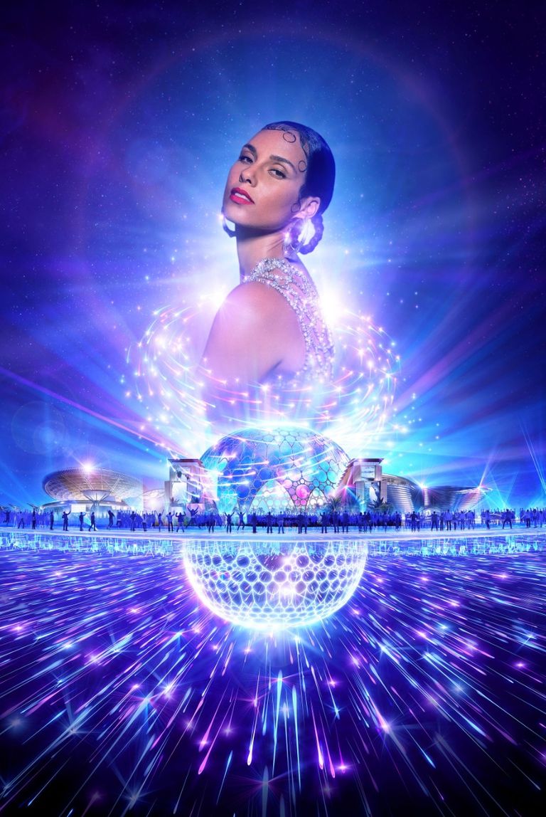 المغنية العالمية أليشيا كيز