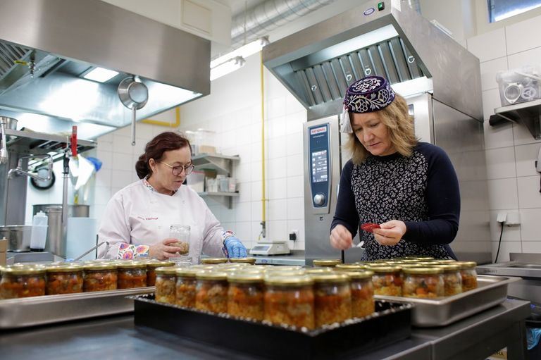 الطاهية البولندية  ليلا سفيربليفسكا- رويترز