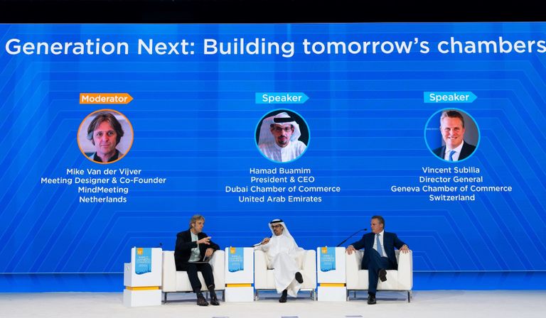 حمد مبارك بوعميم مدير عام غرفة دبي ورئيس الاتحاد العالمي لغرف التجارة