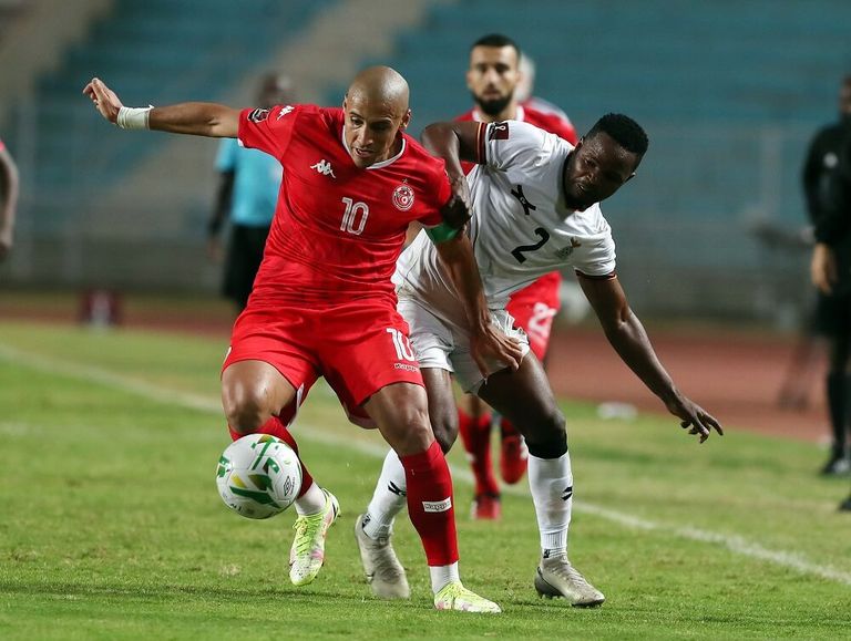 وهبي الخزري نجم منتخب تونس محمد صلاح ورياض محرز يغيبان عن كأس العرب 2021