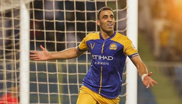عبدالرزاق حمدالله مهاجم النصر السعودي السابق
