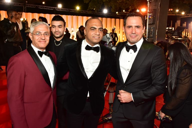 يسرا وإلهام شاهين في افتتاح مهرجان القاهرة السينمائي