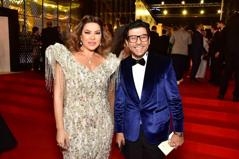 يسرا وإلهام شاهين في افتتاح مهرجان القاهرة السينمائي