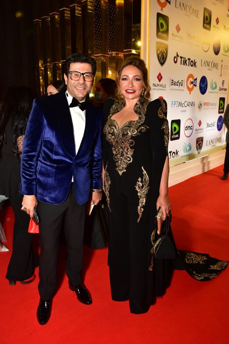 يسرا وإلهام شاهين في افتتاح مهرجان القاهرة السينمائي