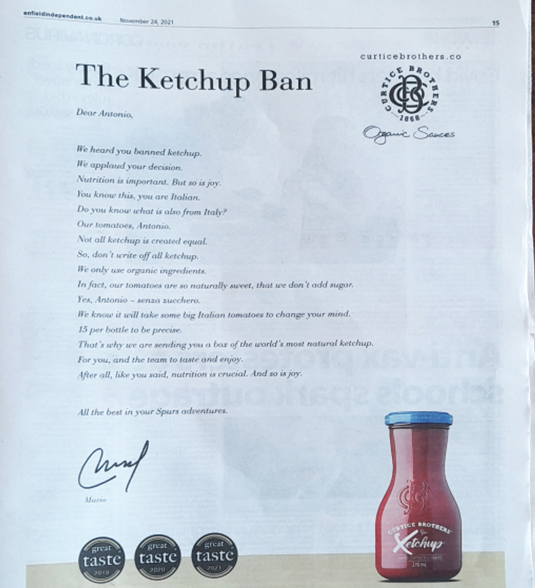 خطاب الشركة