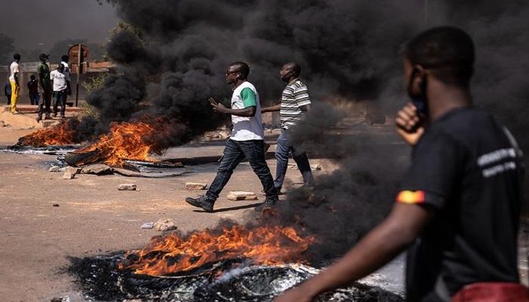 أعمال العنف في واغادوغو عاصمة بوركينا فاسو