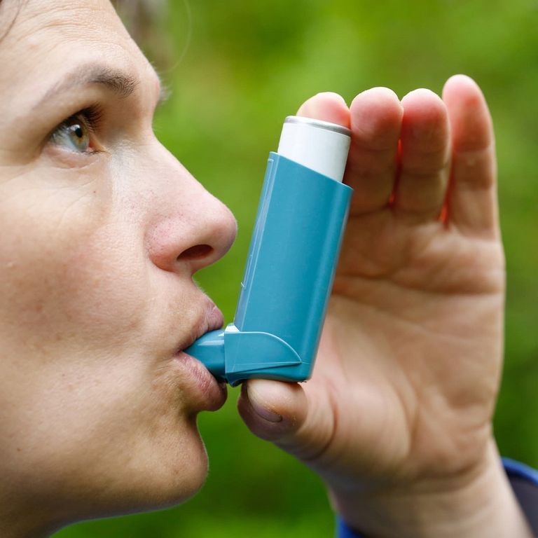 شخص مصاب بمرض الانسداد الرئوي المزمن