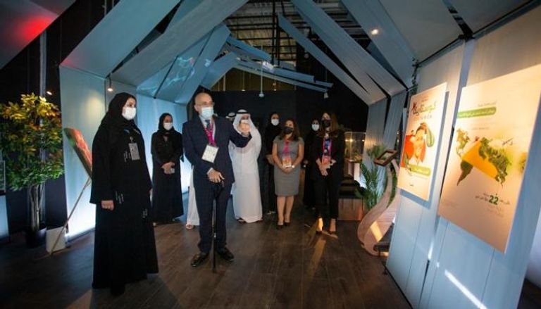 سارة الأميري تزور جناحي كوستاريكا وكوريا في إكسبو دبي 2020