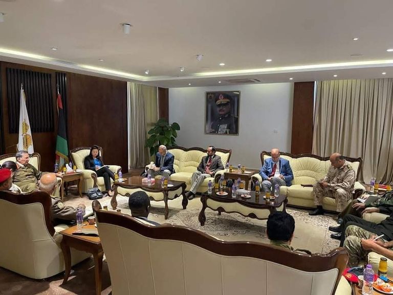 اللجنة العسكرية الليبية المشتركة (5+5) والمراقبون الدوليون