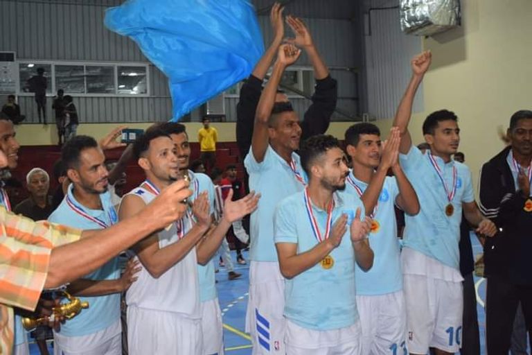 تكريم الفائزين ببطولة الجمهورية للسلة في اليمن