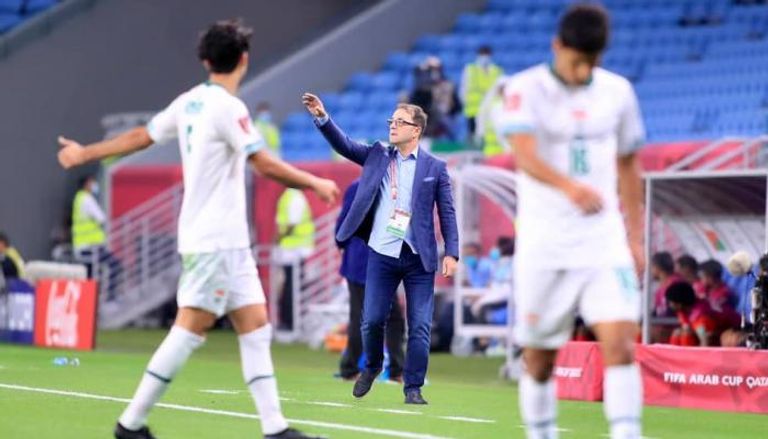 مباراة العراق وعمان في كأس العرب 2021