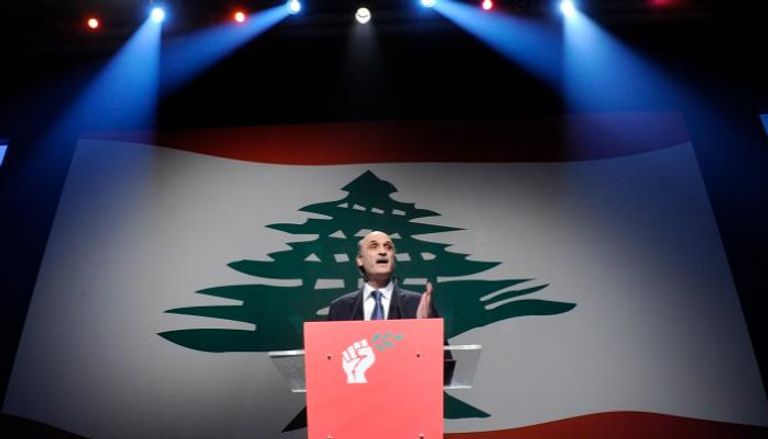 زعيم حزب القوات اللبنانية سمير جعجع