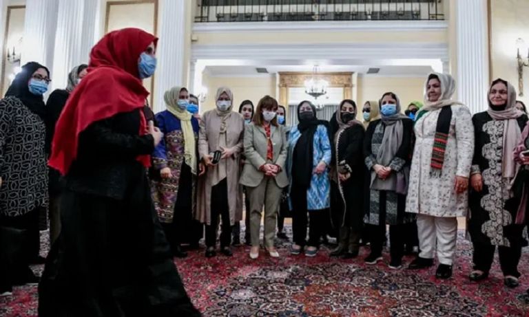 جانب من برلمان المرأة الأفغانية في المنفى - الجارديان