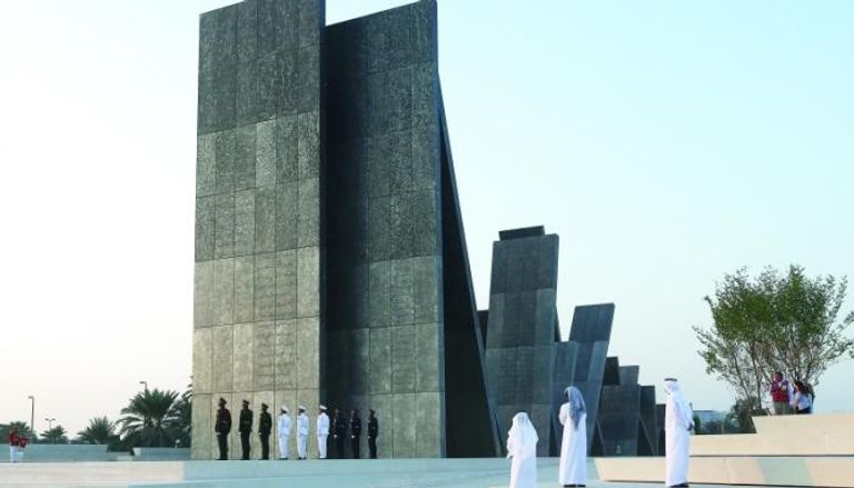 واحة الكرامة حيث نصب شهداء الإمارات بأبوظبي