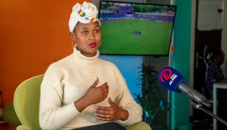 لوزا أبرا لاعبة منتخب إثيوبيا للسيدات