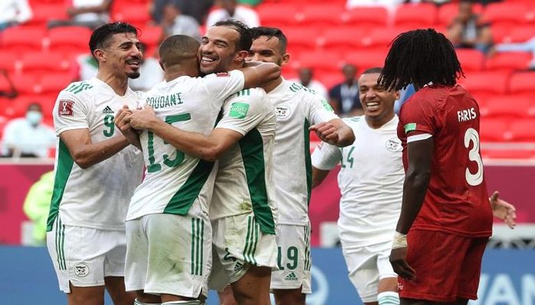 منتخب الجزائر ضد السودان