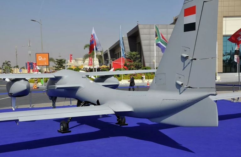 ظهور الطائرة المصرية