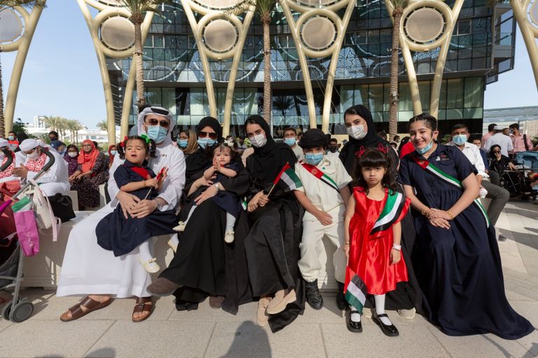 جانب من احتفالات عيد الاتحاد الخمسين في