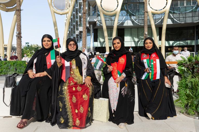 جانب من احتفالات عيد الاتحاد الخمسين في