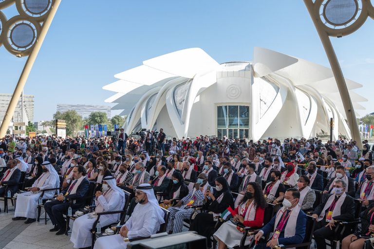 جانب من احتفالات عيد الاتحاد الخمسين في