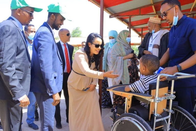 جانب من احتفالات إثيوبيا باليوم العالمي لأصحاب الهمم