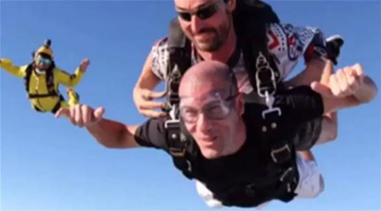 زيدان مع أسرته في دبي