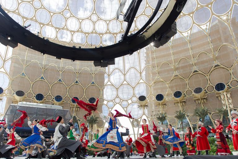"إكسبو 2020 دبي" يحتفل بأرض الإبداع.. اليوم الوطني لروسيا