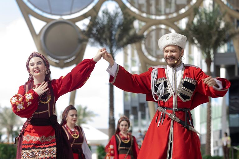 "إكسبو 2020 دبي" يحتفل بأرض الإبداع.. اليوم الوطني لروسيا