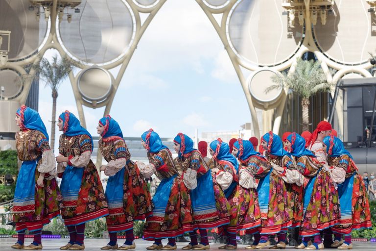 "إكسبو 2020 دبي" يحتفل بأرض الإبداع.. اليوم الوطني لروسيا