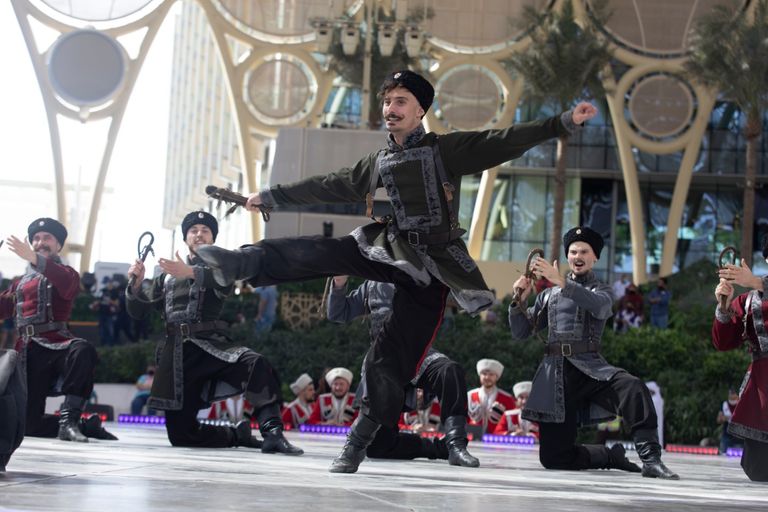 "إكسبو 2020 دبي" يحتفل بأرض الإبداع.. اليوم الوطني لروسيا