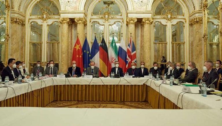 جانب من محادثات فيينا بشأن الاتفاق النووي مع إيران- رويترز