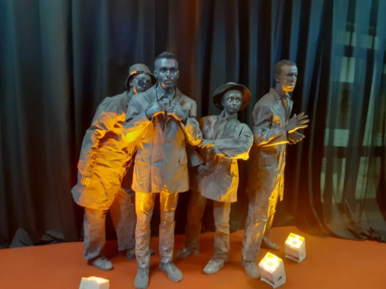 جانب من فعاليات افتتاح مهرجان أيام قرطاج المسرحية