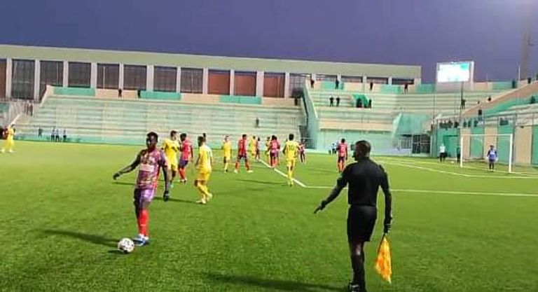 شبيبة الساورة ضد هارتس أوف أوك