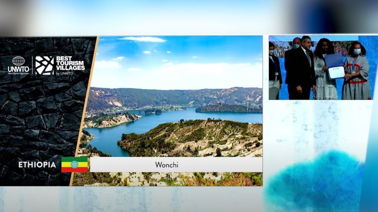 بحيرة ونتشي بإقليم أوروميا جنوبي غربي إثيوبيا