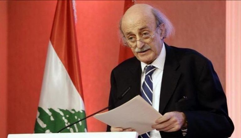  رئيس الحزب التقدمي الاشتراكي في لبنان، وليد جنبلاط