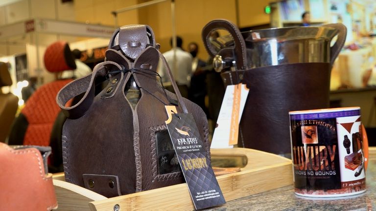 جانب من المعروضات