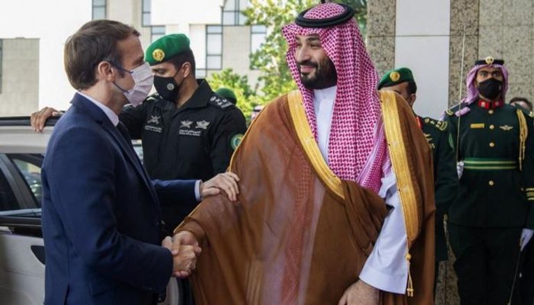  الأمير محمد بن سلمان والرئيس إيمانويل ماكرون