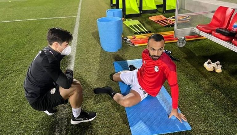 محمد مجدي قفشة لاعب منتخب مصر