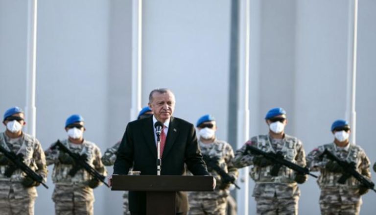 الرئيس التركي رجب طيب أردوغان في قطر