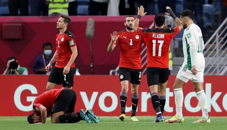 مصر والجزائر مباراة مثيرة في كأس العرب 2021