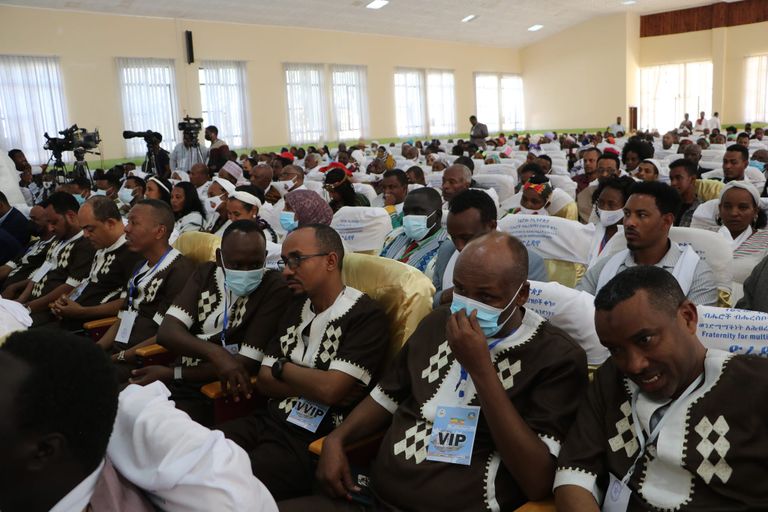 جانب من احتفال إثيوبيا بيوم الشعوب والقوميات