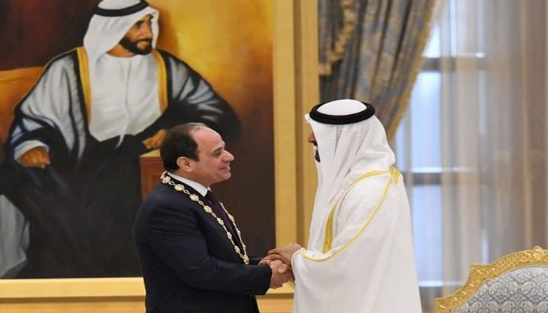 الشيخ محمد بن زايد آل نهيان يقدم