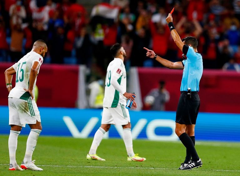 مباراة مصر والجزائر